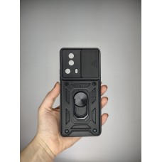 Чохол-броня Ring Serge Armor Case для Xiaomi 13 Lite (ShutCam) (Чорний)