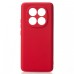 Силіконовий чохол Original Xiaomi Redmi Note 14 Pro (ShutCam) (Червоний)
