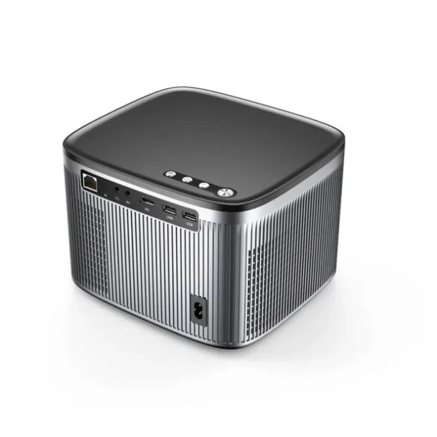 Домашній проектор Smart Android 4K 14800 мАг (сріблястий)