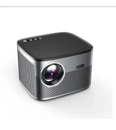 Домашній проектор Smart Android 4K 14800 мАг (сріблястий)