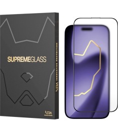 Захисне скло iLera Deluxe Frosted для Apple iPhone 17 (Чорний) iLFrGl17