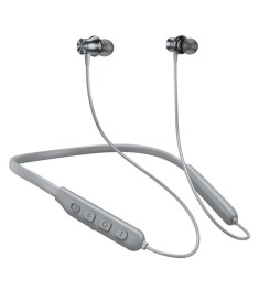 Бездротові шийні навушники-гарнітура вакуумні Hoco ES64 (Сірий)