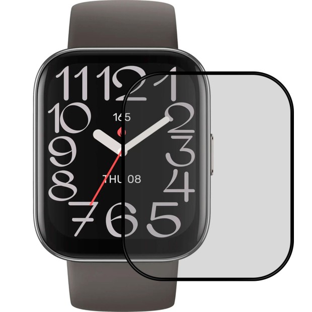 Защитное стекло 5D Amazfit Bip 5 Unity Black