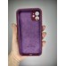 Силіконовий Оригінальний Чохол Квадратно-Круглої Камери для Apple iPhone 11 (58) Виноградний