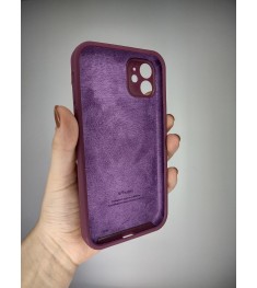 Силіконовий Оригінальний Чохол Квадратно-Круглої Камери для Apple iPhone 11 (58)..