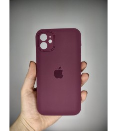 Силіконовий Оригінальний Чохол Квадратно-Круглої Камери для Apple iPhone 11 (58)..