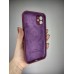 Силіконовий Оригінальний Чохол Квадратно-Круглої Камери для Apple iPhone 11 (58) Виноградний