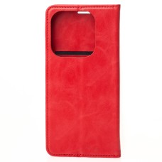 Чохол-книжка Elegant Original Xiaomi Redmi Note 14 4G (Темно-червоний)