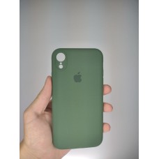 Силикон Original RoundCam Case Apple iPhone XR (Forest Green)