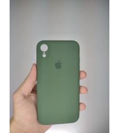 Силикон Original RoundCam Case Apple iPhone XR (Forest Green)