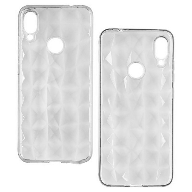 Силикон Prism Case Vivo Y15 / Y17 (Прозрачный)