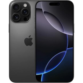Мобильный телефон Apple iPhone 16 Pro Max 256Gb (Black Titanium) (Grade A) 90% Б/У O