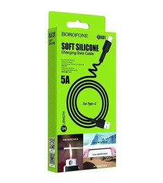 USB-кабель Borofone BX31 Silicone (Type-C) (Чёрный)