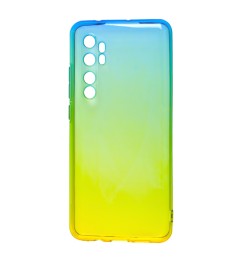 Силіконовий чохол Gradient Design для Xiaomi Mi Note 10 Lite (Жовто-зелений)