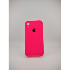 Чохол для iPhone XR Original Square RoundCam Barbie Pink (31) чиї виробник Силикон.