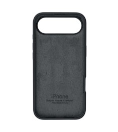 Силіконовий оригінальний чохол для Apple iPhone 17 Air (19) темно-сірий