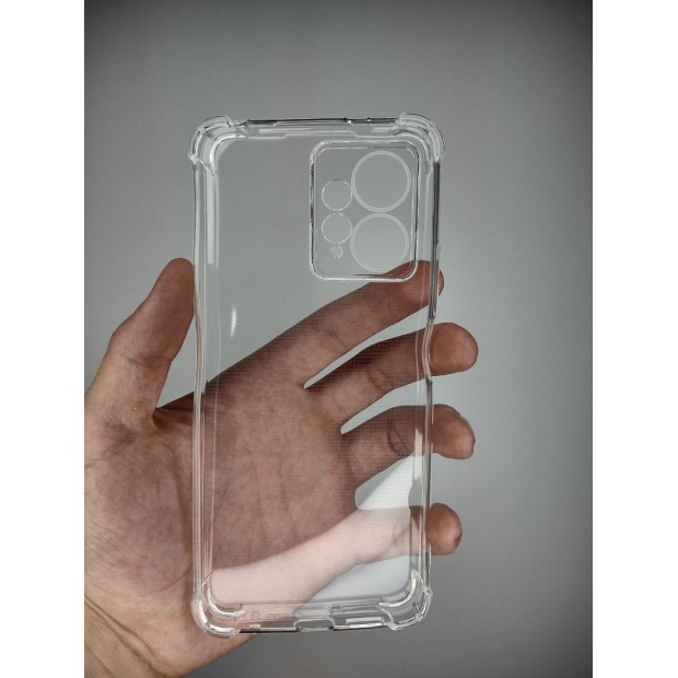 Силікон 6D Xiaomi Redmi Note 12 4G (ShutCam) (Прозорий)