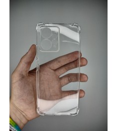 Силикон 6D Xiaomi Redmi Note 12 4G (ShutCam) (Прозрачный)