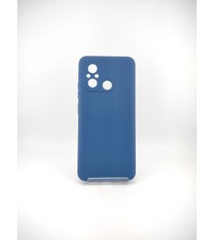 Силіконовий чохол Original Xiaomi Redmi 12C  /  11A (ShutCam) (Темно-синій)