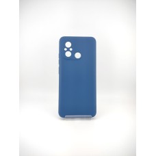 Силикон Original Xiaomi Redmi 12C / 11A (ShutCam) (Тёмно-синий)