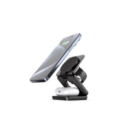 Бездротовий зарядний пристрій Walker WH-57 3в1 15W (Чорний) (Уцінка) (Категорія ..