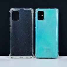 Силикон Brilliant 3D Samsung Galaxy A31 (Прозрачный)