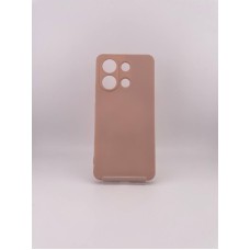 Силікон оригінальний Xiaomi Redmi Note 13 4G (ShutCam) (Пудровий)