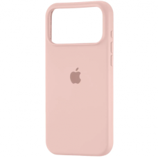 Силикон Original Round Case Apple iPhone 17 Pro (76) Chalk Pink