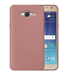 Silicone Original 360 Case for Samsung Galaxy J7 (2015) J700 (Powder)