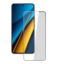 Захисне скло 5D Standard для Xiaomi Poco X6, чорне.