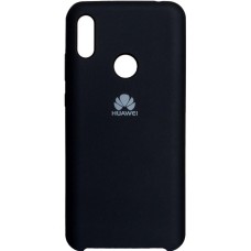Силикон Original 360 Case Logo Huawei Y6 Pro (2019) / Honor 8A (Чёрный)