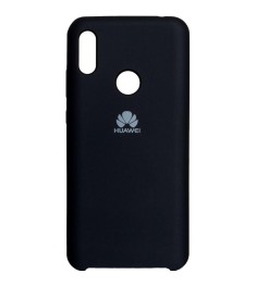 Силикон Original 360 Case Logo Huawei Y6 Pro (2019) / Honor 8A (Чёрный)