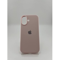 Силикон Original Round Case Apple iPhone 16 (76) Chalk Pink