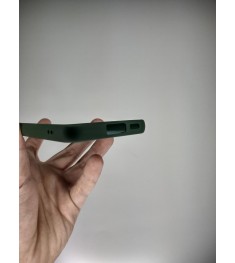 Силікон оригінальний Samsung Galaxy S23 (ShutCam) (Темно-зелений)