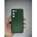 Силікон оригінальний Samsung Galaxy S23 (ShutCam) (Темно-зелений)