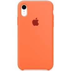 Силіконовий оригінальний чохол Apple iPhone XR (11) Персиковий