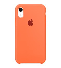 Силіконовий оригінальний чохол Apple iPhone XR (11) Персиковий