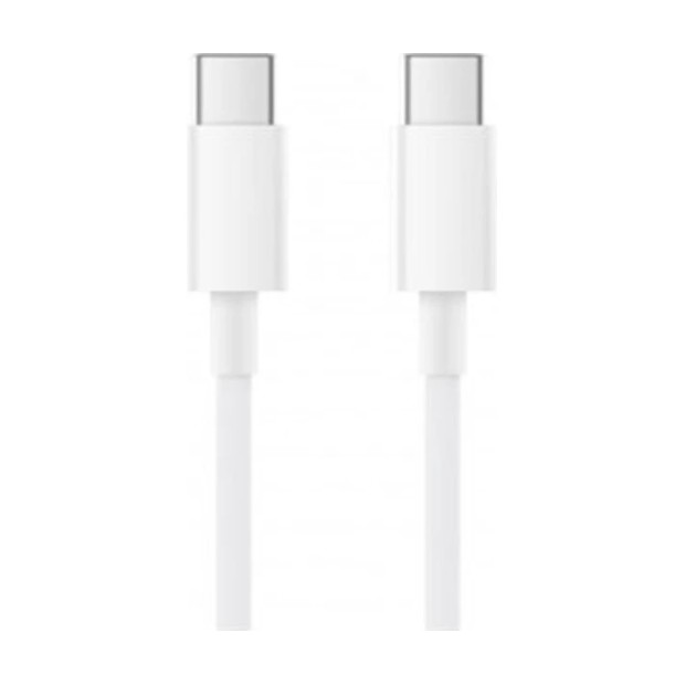 USB-кабель Xiaomi SJV4108GL  /  SJV4120CN (1.5м) (Type-C - Type-C) (Білий) (Оригінал) K
