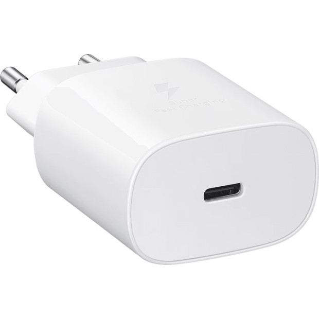 СЗУ-адаптер Samsung EP-TA800NWE 25W (1Type-C) (White) (Original) K