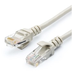Патч-корд Atcom Geplink Cat.5e 26AWG (0.5м) (Сірий)