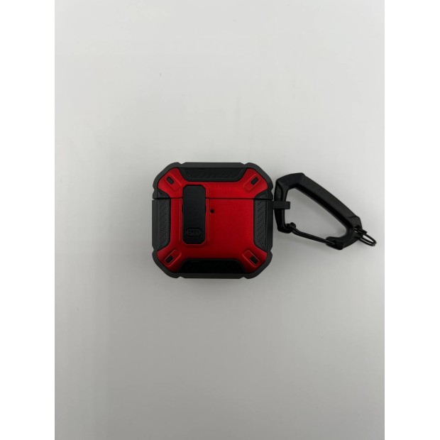 Чохол Camo Protect для AirPods 4 (Червоний / Чорний)