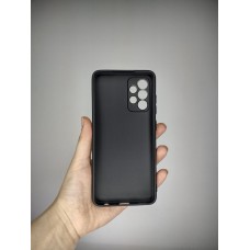 Силикон Graphite Samsung Galaxy A52 (2021) (ShutCam) (Чёрный)