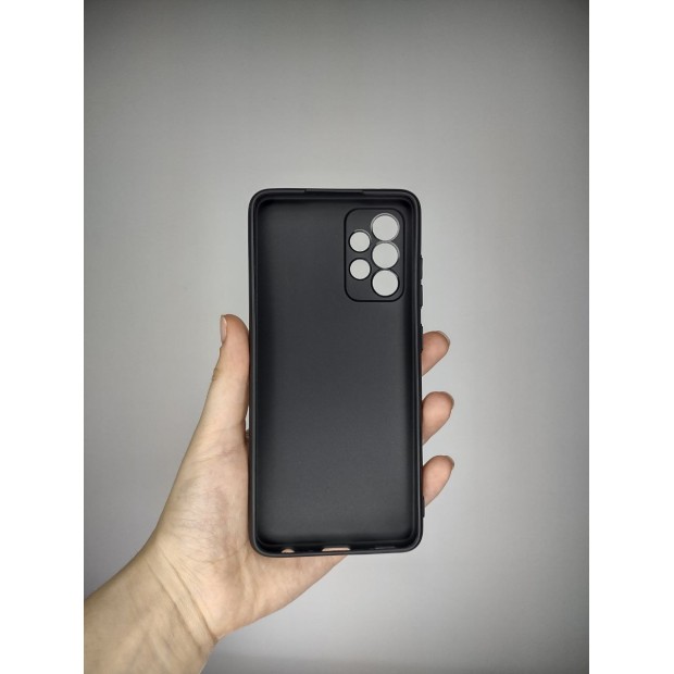 Силікон Graphite Samsung Galaxy A52 (2021) (ShutCam) (Чорний)