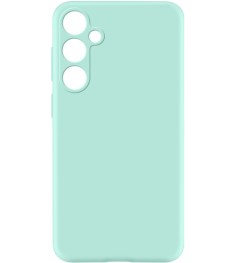 Силікон Original Premium Samsung Galaxy S24 FE (ShutCam) (Небесна Бірюза)