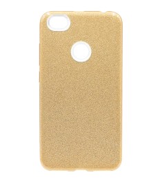 Силикон Glitter Xiaomi Redmi Note 5a Prime (Золотой)