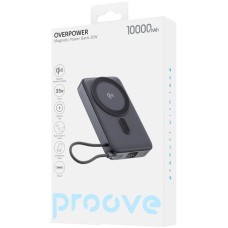 PowerBank Proove OverPower 35W Qi2 10000mAh (Gray)
