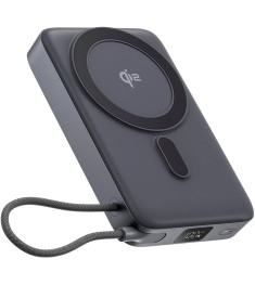 Зовнішній акумулятор Proove OverPower 35W Qi2 10000mAh (Сірий)