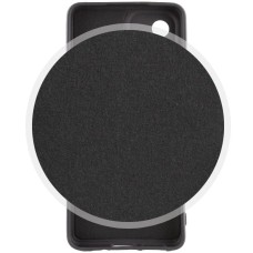 Силикон Original Motorola Moto G55 (ShutCam) (Чёрный)