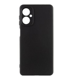 Силикон Original Motorola Moto G55 (ShutCam) (Чёрный)