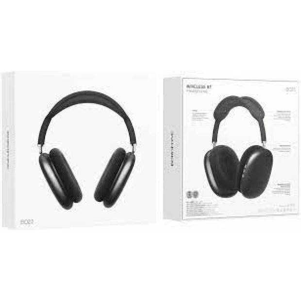 Бездротові накладні навушники-гарнітура Borofone BO22 (Сірий) Бездротові накладні навушники-гарнітура Borofone BO22 (Сірий)